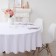 Single -resistant tablecloth, D 140, 100% p/e