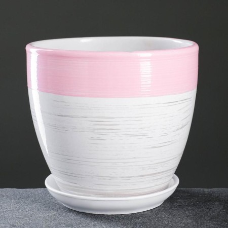 Flower watercolor pot pink 2.5 liters