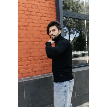 Jumper male ise, size 58, black color-10