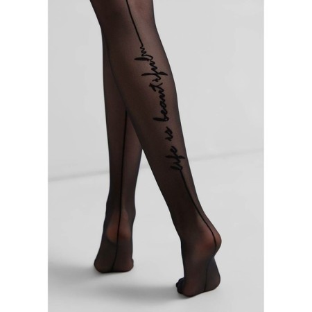 Women's tights Fantasy Beauty, size 2, color Nero-4