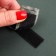 Chevron on Velcro “Blood Group I negative”, 12 × 2.55 cm, Khaki color
