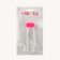 Face massage, 12 × 3.5 cm, 2 rollers, pink color