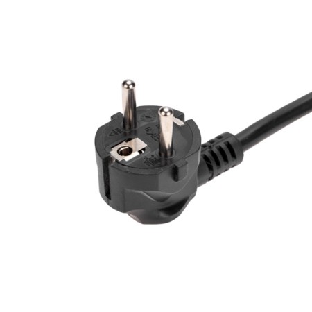 Network filter 5 nests, 3m, 3x1.5mm², with auto -wiring, 2 USB, black Kranz-4