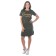CHARMING tunic, size 50, khaki color