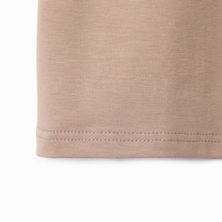 Women's T-shirt Minaku "Confident" Beige color, river 52-6