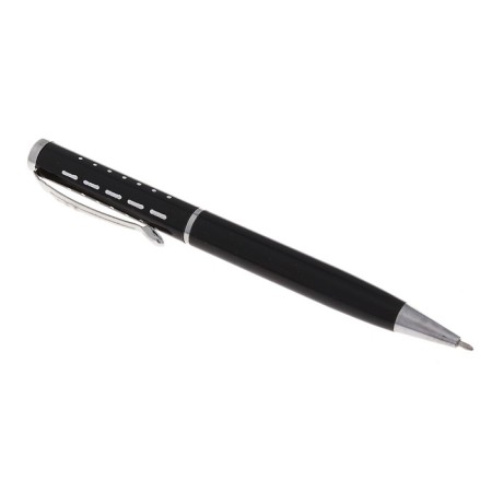 Gift handle, ball "dashed" in a plastic case, rotary, black with silver inserts-2