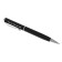 Gift handle, ball "dashed" in a plastic case, rotary, black with silver inserts