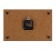 Carty clock is wall-mounted, interior "chamomiles", silent, 30 x 20 cm