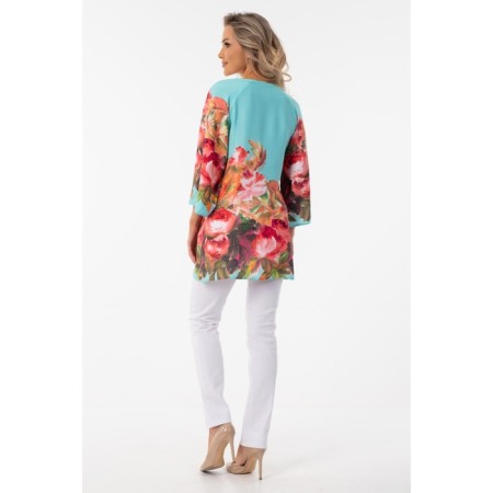 Female blouse, size 46, pink color-4
