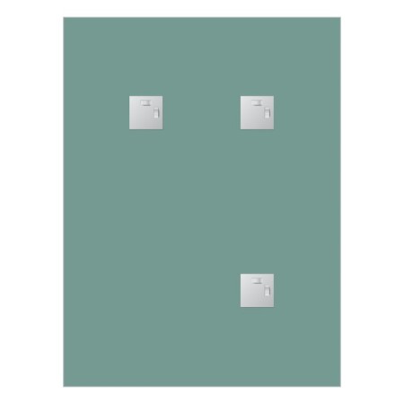 EvoForm mirror, with fatcet, 15 mm, 60x80 cm-2