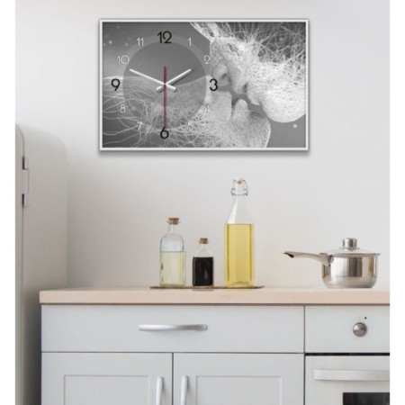 Carty clock, interior "faces", 57 x 35 x 4 cm, silent-1