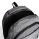 Youth backpack with lightning, 4 pockets, gray color