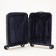Small suitcase 20 ", lightning department, code castle, 4 wheels, dark gray color