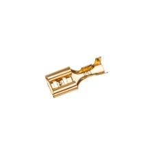 Terminal of a flat nest 7.7 mm 0.75-1.5 mm² (RP-M 1.5- (6.3)), in pack. 10 pcs. Rexant