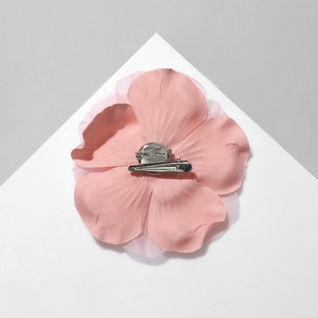 Tekstille "flower" pans of pansies, peach color-2