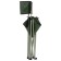 Folding chair, 50 x 50 x 80 cm, up to 100 kg, green color