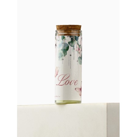 Candle in the "Love" flask 8 x 3 cm-1