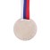 Prize medal 064 diam 4 cm. 2 place. Color ser. With a ribbon