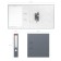 A4, 50 mm registrar, Erichkrause Granite, with arched mechanism, gray