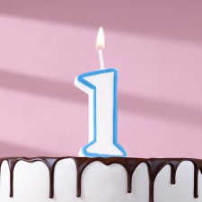 Candle for cake the number 