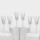 A set of fuepers for champagne RCR Timeless, 210 ml, crystal glass, 6 pcs