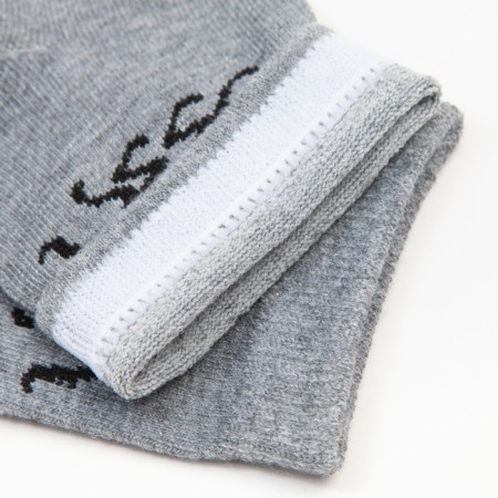 Women's socks, light gray, size 23-25-3