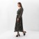 Women's dress with MIST MIDI belt, size 42, black