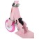 Graffiti scooter "cat", folding, pvc wheels 100 mm