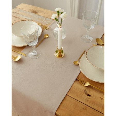 The path "Ethel" 130x35 cm, col. Coffee, 100% cotton, 163 g/m2-3