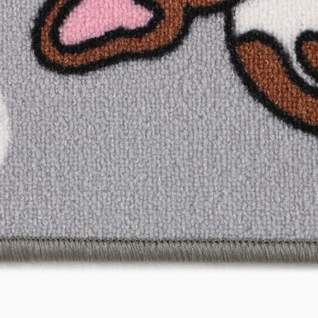 Carpet Print Druzhok 100x150cm, Gray, Polyamide 100%, felt-2