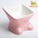 Ceramic Kiti bowl 150 ml, 21 x 10.5 cm, pink