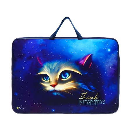 Folder for drawings and drawings A3, 470 x 350 x 75 mm, handles, textile, PMD 3-20-4 "Cat Magic" (braid) 71725