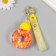 Trick rubber with carbine, strap "Diplon" Water with decor 8x5x2.5 cm