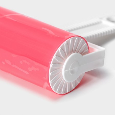 A video for cleaning clothes in a silicone case, 17 × 11 × 6 cm, pink color-2