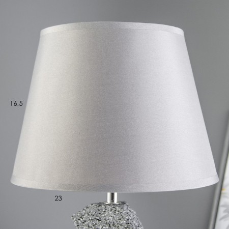 Table lamp "Balance" E14 40W gray 22x22x40 cm Risalux-4