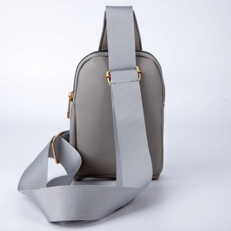 Young bag over the shoulder Free Action, the color is gray-3