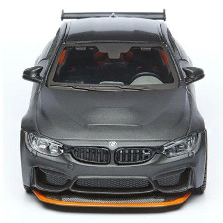 MASTO DIE-CAST BMW M4 GTS machine, with a screwdriver, 1:24, dark gray color-7