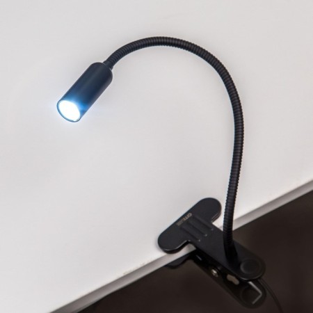 Table Office Office Citilux "Newton" CL803061N 8x27 cm, 1x4W, LED, Black Color Black-4