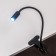 Table Office Office Citilux "Newton" CL803061N 8x27 cm, 1x4W, LED, Black Color Black
