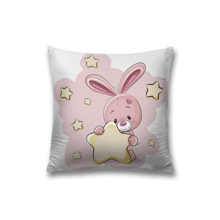Pillowess decorative "Star Bunny", on a zipper, size 45x45 cm