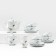 Tea service for 6 Person "Rococo. Geese ", 15 items