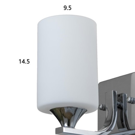 Sconces 2490/1cr e27 40w chrome 10x20 cm-3