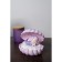 Souvenir Polystone Light "Sleeping Mermaid in a shell" Lilac-pink 13x12x10 cm