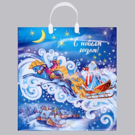 Package "Noch", plastic with a plastic handle, 40x44 cm, 100 μm