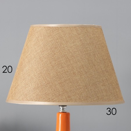 Hand lamp with lampshade Risalux "Azzuro", E27, 40 W, 30 × 30 × 45 cm-4