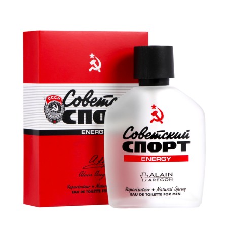 Toilet water men's Soviet sport Energy, 100 ml