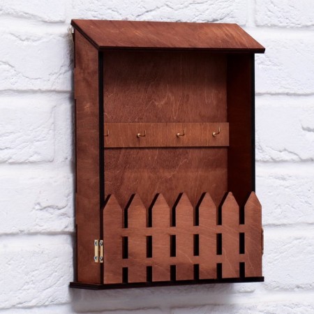 The key a wall -mounted “pocket”, a gate, 22.5 x 30 x 5.7 cm.-2