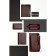 Businessman, 18 cards, textura, burgundy color