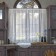 Tulle to the kitchen on a curtain tape 165x245 cm, the color is white, 100% polyester