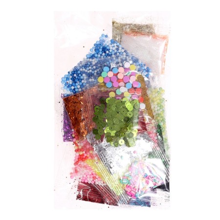 Set for experiments "Meganabar for creating slines", with your own hands, 10 figures and crystals-2